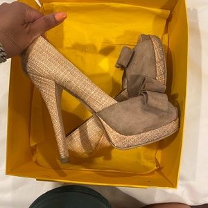 Fendi platform heels